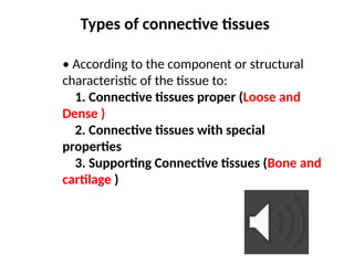 Comprehensive Overview of Connective Tissue Structure and Function in ...