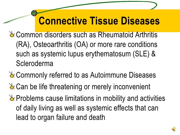 Connective Tissue Disease Pptvo