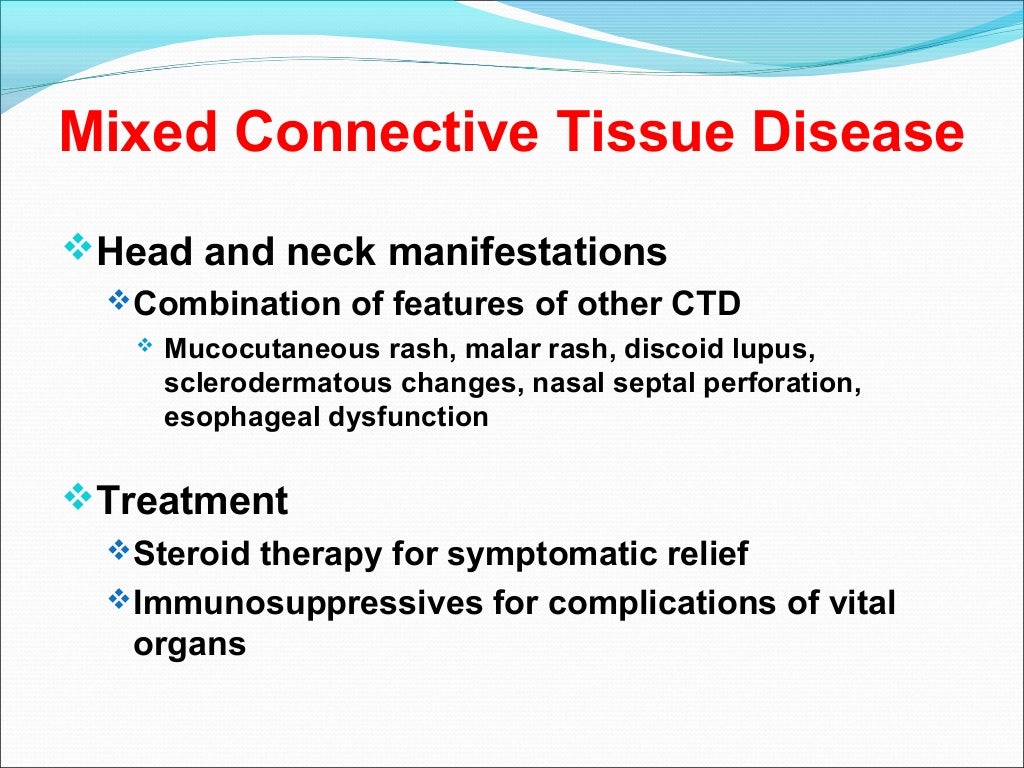 Connective tissue diseases (7)
