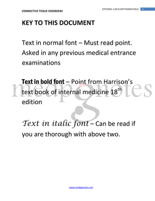 Connective Tissue Disorders Sample Pdf