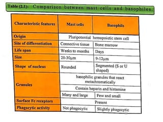 Connective Tissue Free Cells  Histology