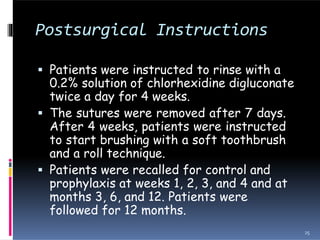 connectivetissuegraftswithnonincisedpapillaesurgicalapproachforperiodon ...