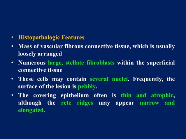 benign and malignant tumors of connective tissue origin | PPTX | Dental ...