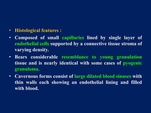 benign and malignant tumors of connective tissue origin | PPTX | Dental ...