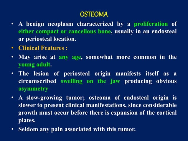 benign and malignant tumors of connective tissue origin | PPTX | Dental ...