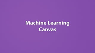 Machine Learning
Canvas
 