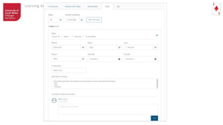 Learning Analytics Implementation at USW
 