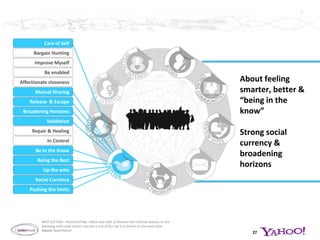 How does she get deals and share them?