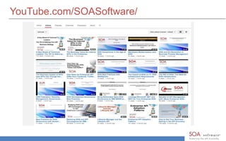 YouTube.com/SOASoftware/
 