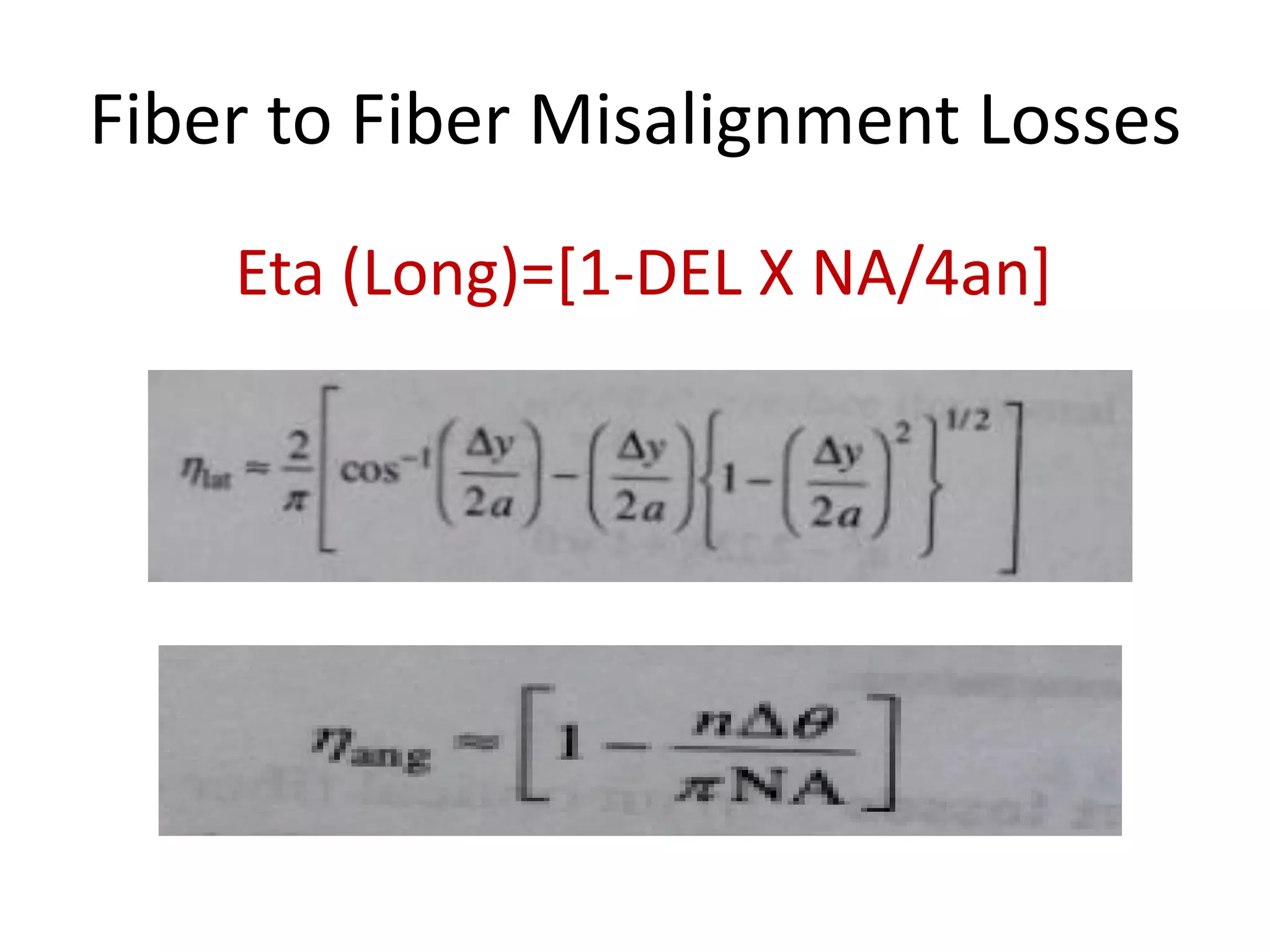 Connector losses Optical Fiber Cable | PDF