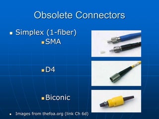 connector and architecture of optical fiber ppt.ppt