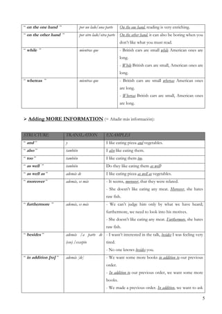 Connectors and-linkers | PDF