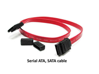 Serial ATA, SATA cable
 