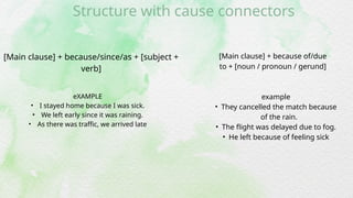 Connectors cause and effect in english.pptx