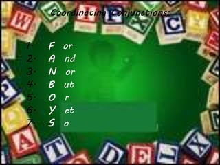 Connectors in english grammer | PPTX