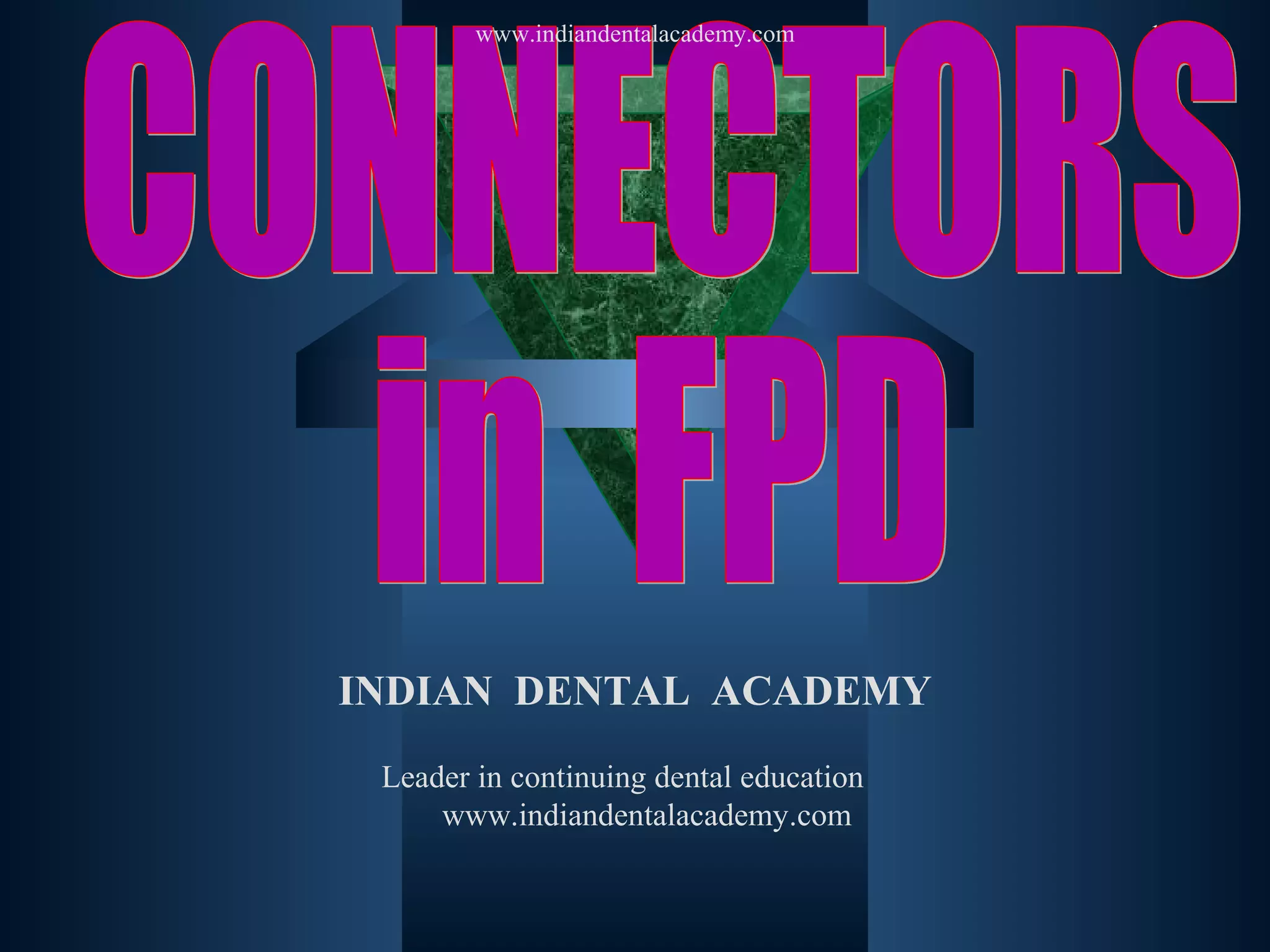 Connectors In Fpd