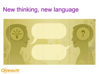 New thinking, new language 