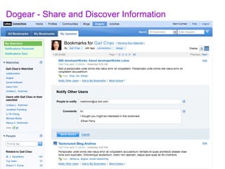 Dogear - Share and Discover Information 