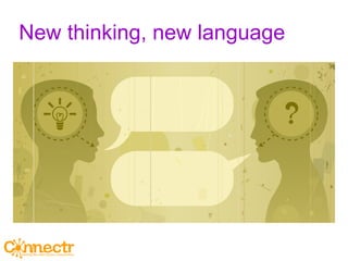 New thinking, new language 