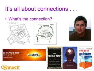 It’s all about connections . . .  What’s the connection? 
