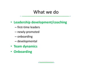 Connectthe Dots Overview