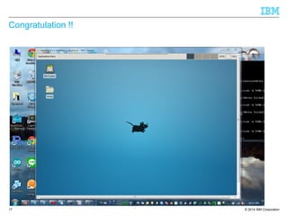 © 2014 IBM Corporation
Congratulation !!
17
 
