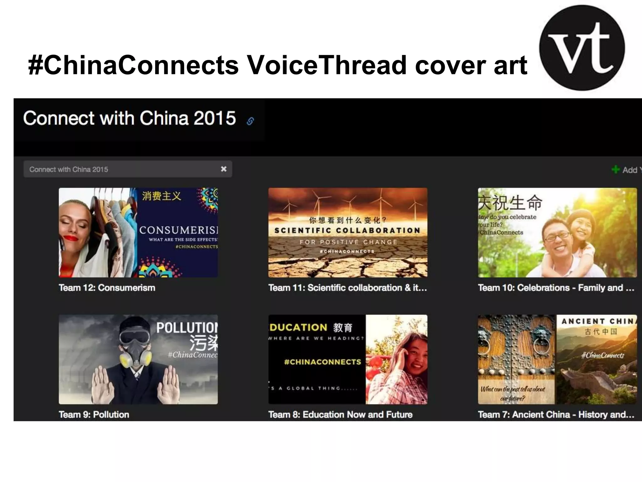 #ChinaConnects VoiceThread cover art
 