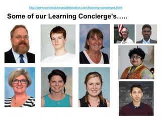 Some of our Learning Concierge’s…..
http://www.connectchinacollaborative.com/learning-concierges.html
 