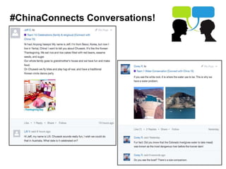 #ChinaConnects Conversations!
 