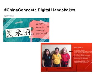 #ChinaConnects Digital Handshakes
 