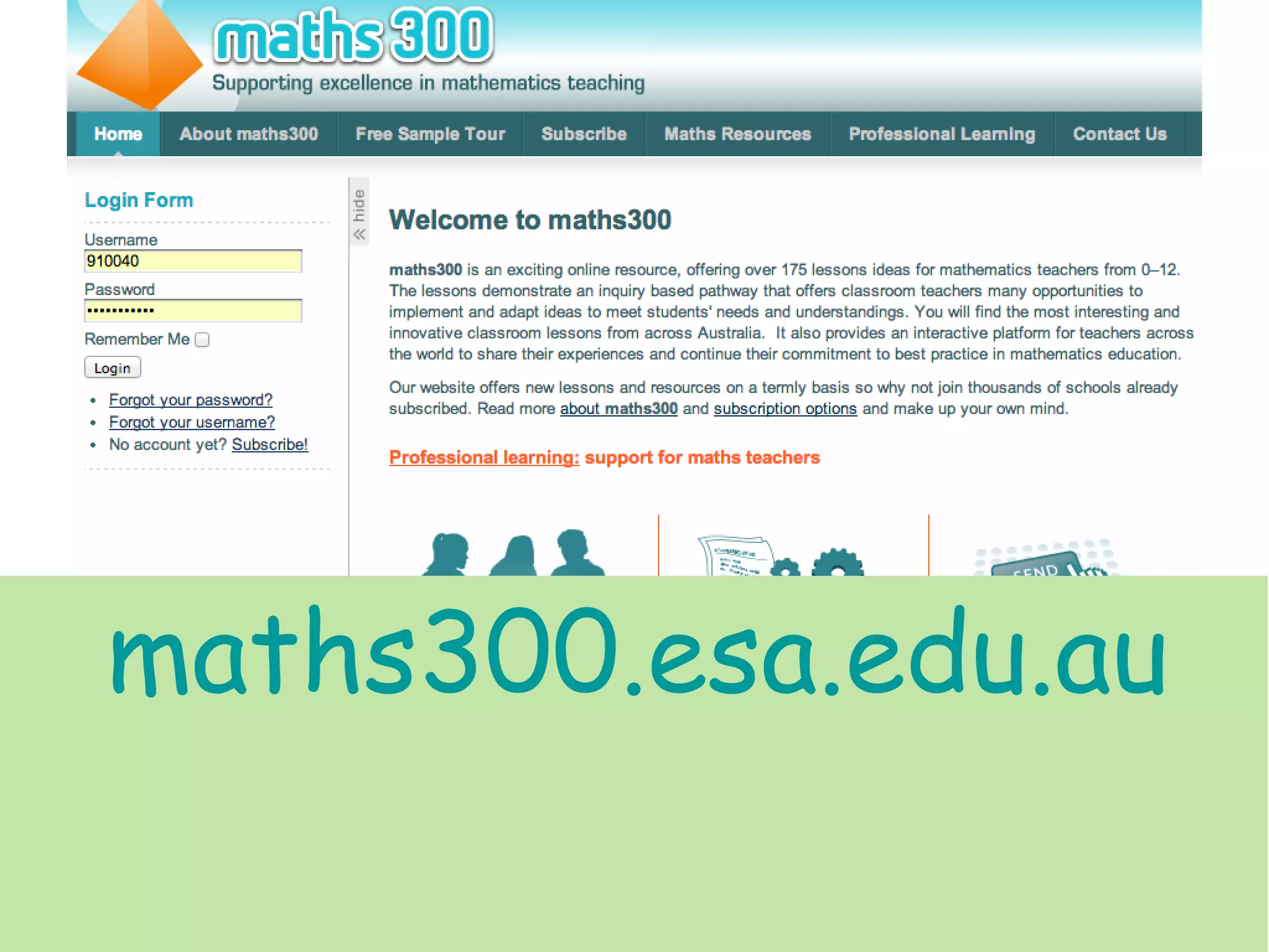 maths300.esa.edu.au

 