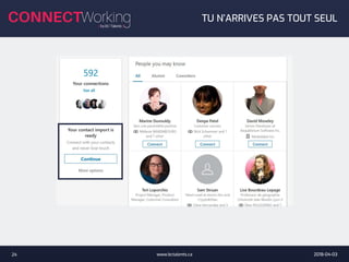 2018-04-03www.bctalents.ca24
TU N’ARRIVES PAS TOUT SEUL
 
