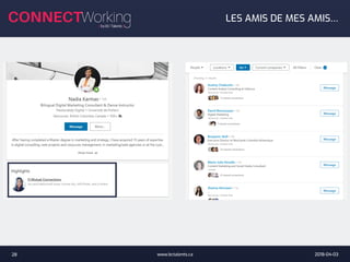 2018-04-03www.bctalents.ca28
LES AMIS DE MES AMIS…
 