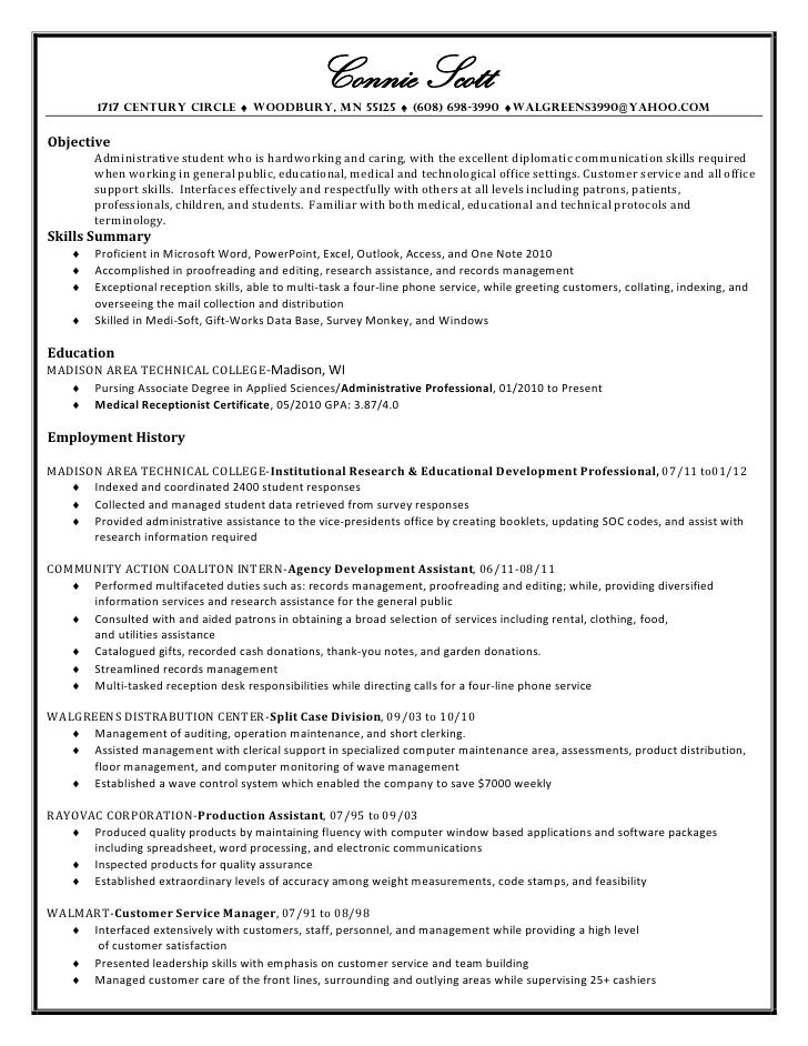 connie scotts resume and cover letter 4 15 12 clerical support cover letter