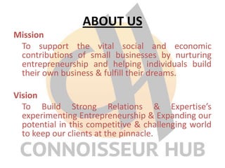Connoisseur hub comanyprofile_colleges