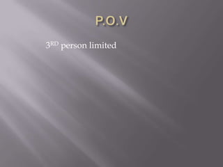 P.O.V               3RDperson limited 