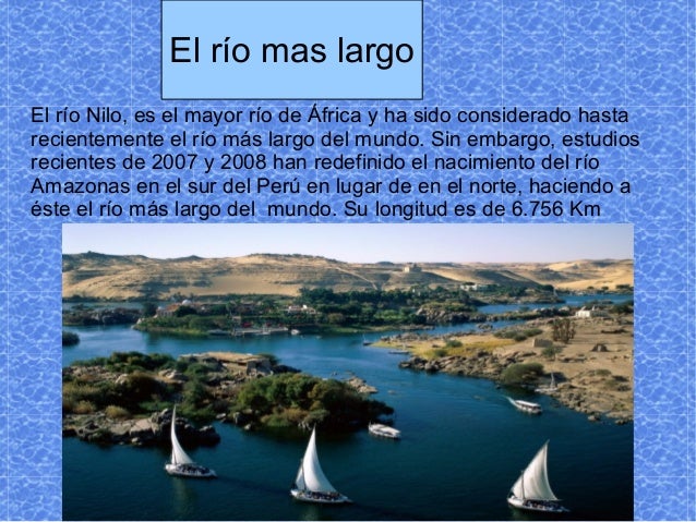 El Segundo Rio Mas Largo De Africa