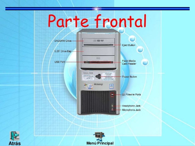 Conoce las partes del pc. (interactivo)