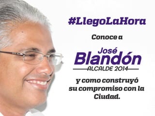 ¿Conoces a Jose Blandon?