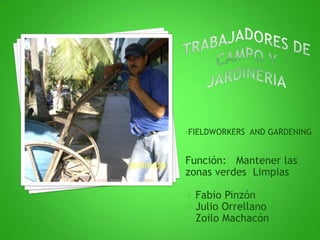  Automotriz                   Oscar Neira AviaciónWilliam PatiñoGestión de Administración EducativaJorge PedrozaFormación ProfesionalIveth Tejada