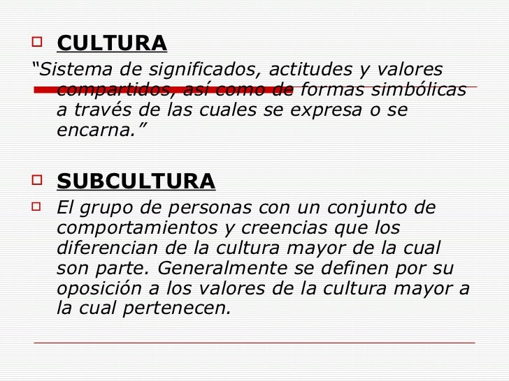 Conociendo Las Subculturas Juveniles Conociendo Las Subculturas Juveniles
