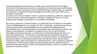 Conociendo a la universidad popular del cesar | PPTX