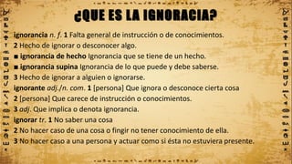 Conociendo las escrituras el pecado de la ignorancia | PDF