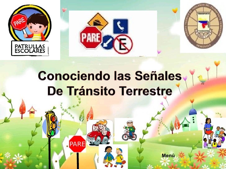 Señales de transito para niños de preescolar - Imagui