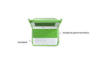 teclado de goma hermético touchpad 