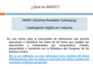 Marc 4 Machine Conociendo Marc 21 | PPTX
