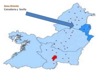 Zona Oriente
Caicedonia y Sevilla
 