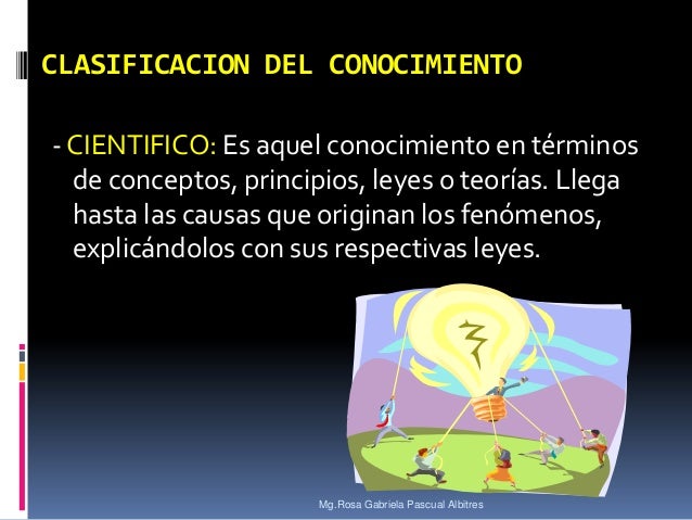 Conocimiento cientifico dra.rosa Conocimiento cientifico dra.rosa
