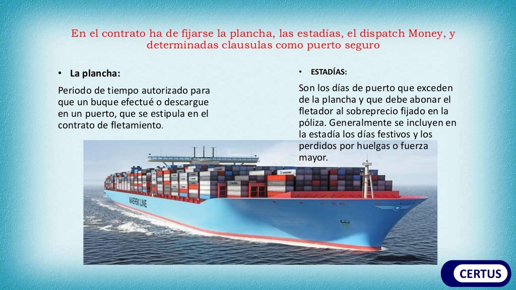 Conocimiento de embarque maritimo B/L