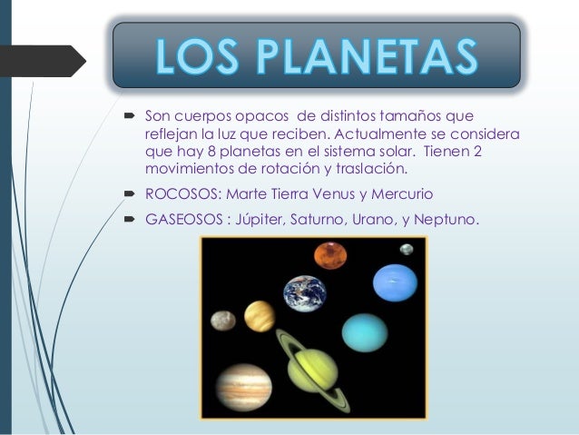 Conocimiento de las caracteristicas del universo